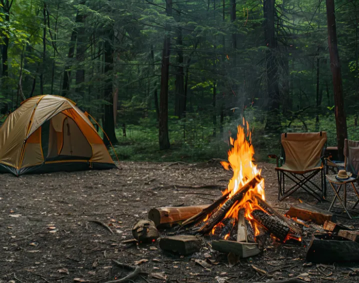 Primitive Camping Grounds in Conroe, Texas
