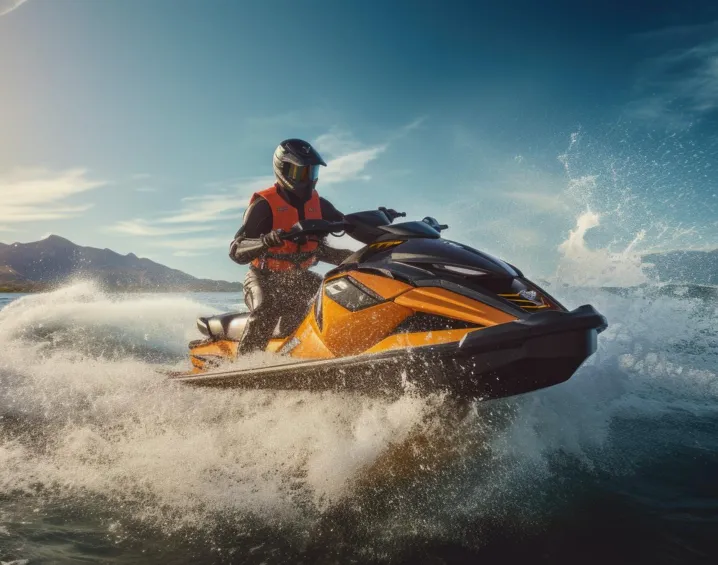 Jet Skiing in Conroe, Texas