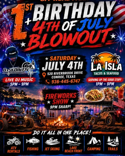 1st Birthday 4th of July Blowout